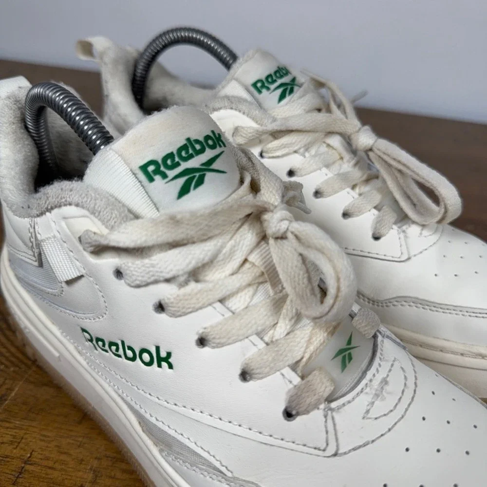 Reebok Sneakers Womens 8 White Club C Extra Platform‎ Leather Athleisure Shoes